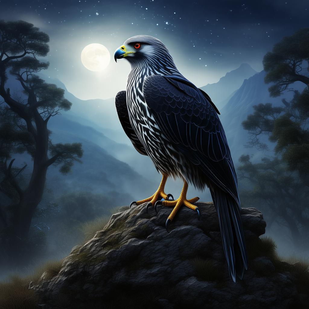 毛腿夜鹰云南亚种