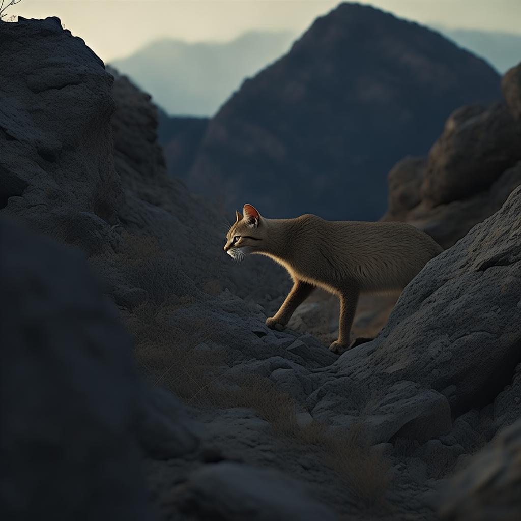 漠猫陕西亚种