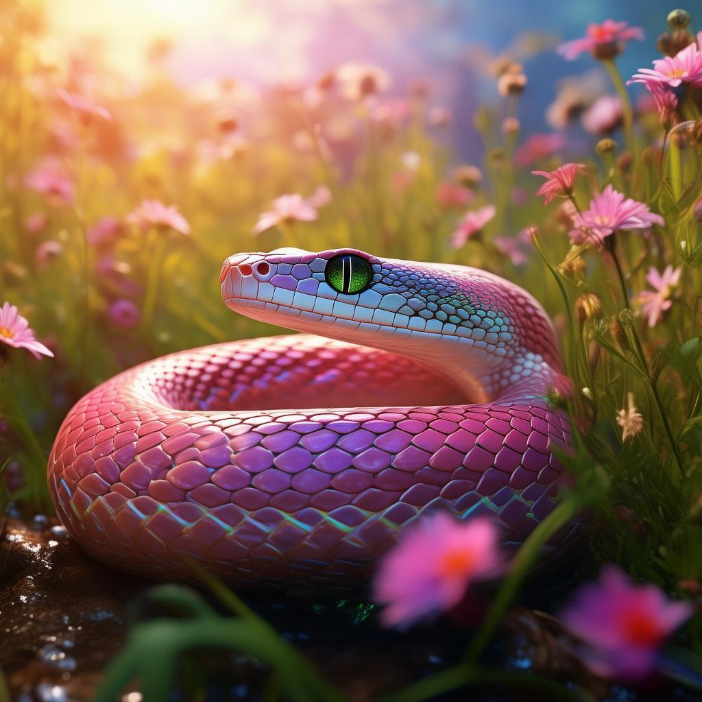 粉链蛇