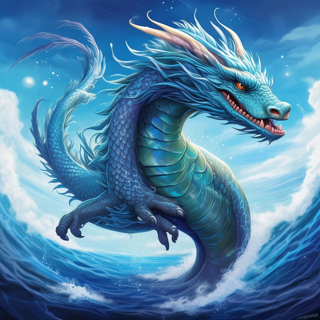 蓝带矛吻海龙