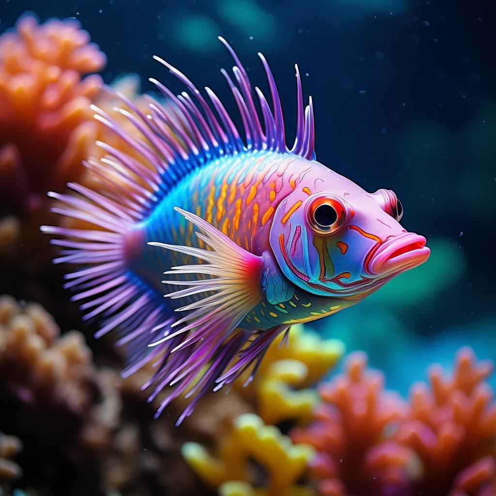 间棘纹胸鮡