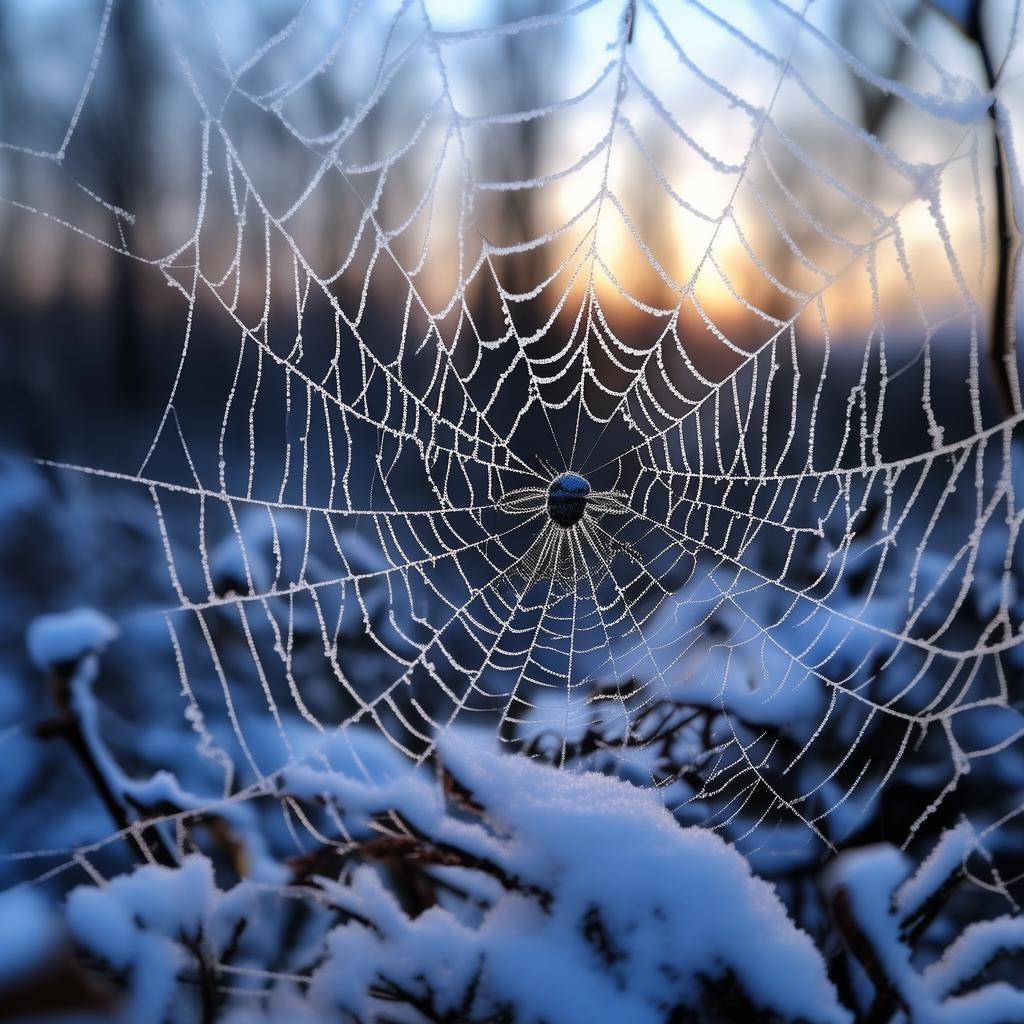雪银斑蛛