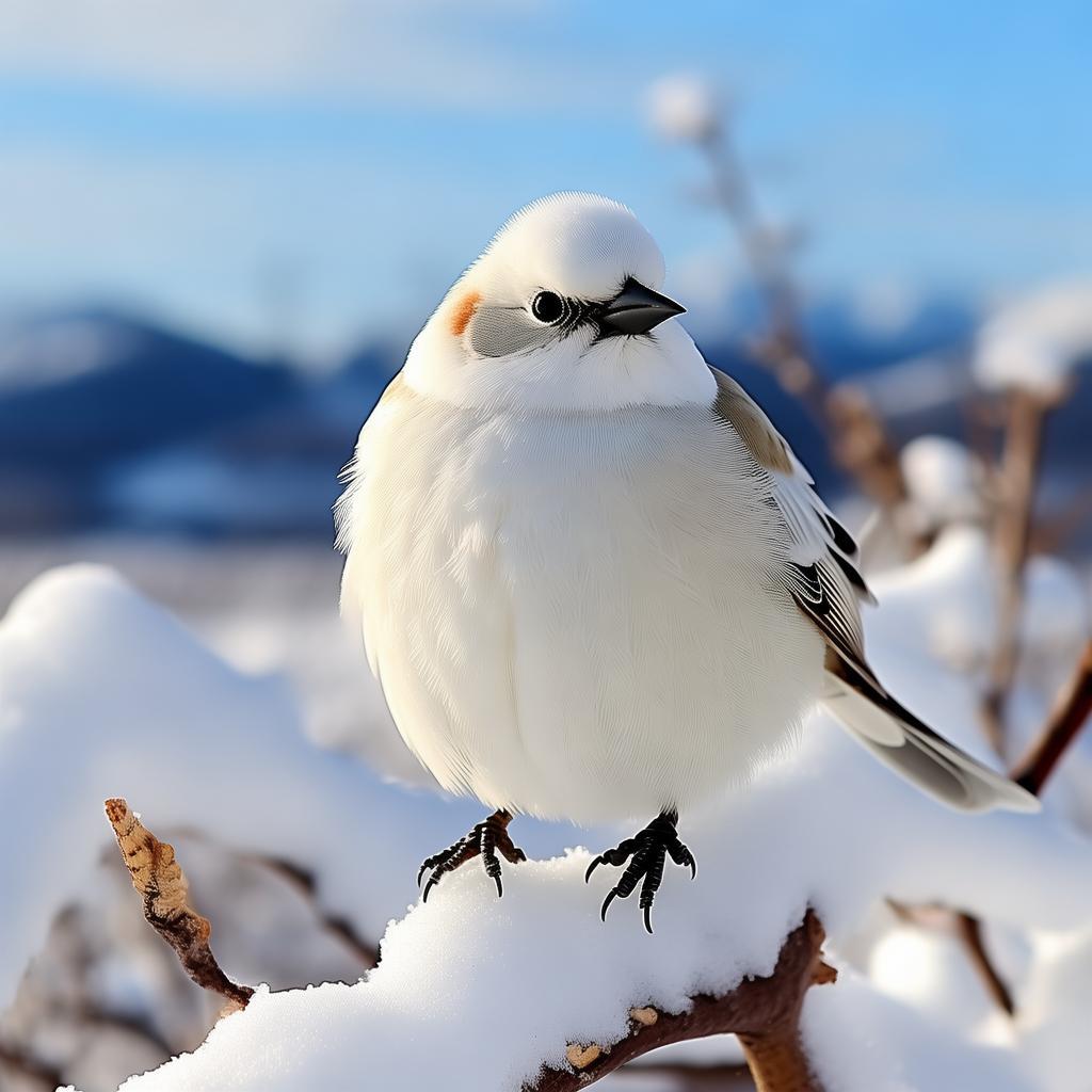 雪鹀北方亚种