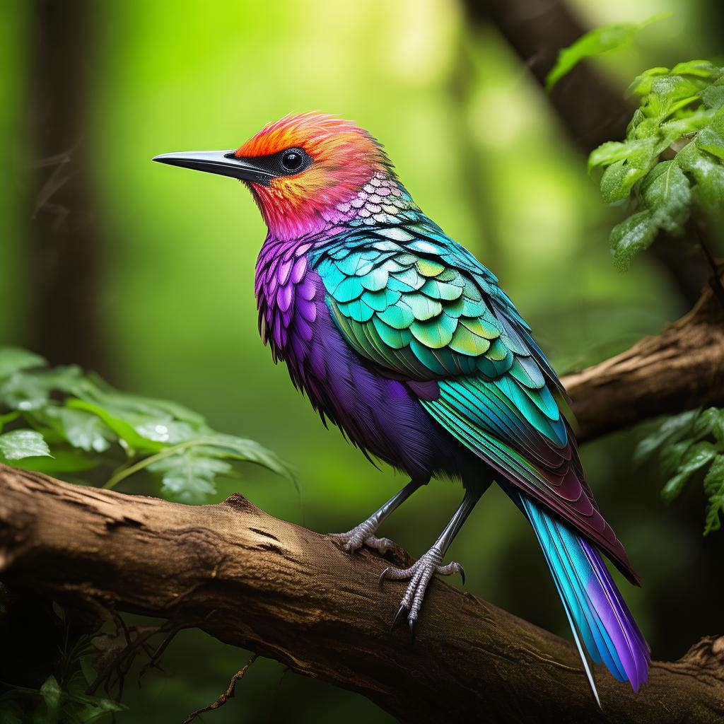 鳞头树莺