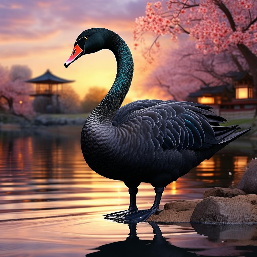 黑雁东方亚种